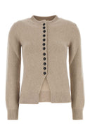 Khaite Cappuccino Cashmere Josette Cardigan