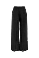 The Rose Ibiza Black Silk Palazzo Pant