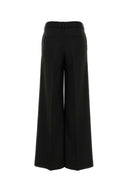 Pt Torino Black Stretch Jersey Lorenza Palazzo Pant