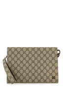Gucci Gg Supreme Fabric Clutch