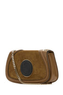 Gucci Caramel Suede And Leather Gucci Blondie Shoulder Bag