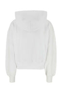 Sudadera de algodón blanco de Gucci