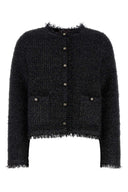 Gucci Black Viscose Blend Cardigan