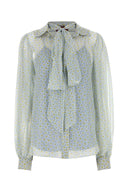 Gucci Printed Chiffon Shirt
