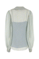 Gucci Printed Chiffon Shirt
