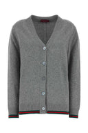 Gucci Gray Wool Blend Cardigan