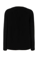 Gucci Black Wool Blend Cardigan