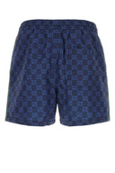 Gucci Printed Polyester Swimming Shorts