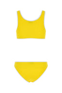 Gucci Yellow Stretch Nylon Bikini