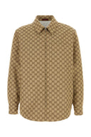 Gucci Gg Supreme Fabric Overshirt