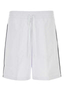 Gucci Embroidered Nylon Blend Bermuda Shorts