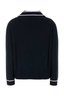 Gucci Midnight Blue Silk Blend Polo Shirt