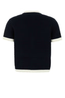 Gucci Midnight Blue Stretch Crochet Cardigan