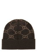 Gucci Embroidered Cashmere Beanie Hat