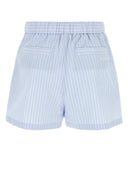 Gucci Embroidered Poplin Shorts