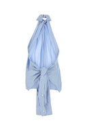 Stella Mc Cartney Light Blue Poplin Top