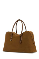 Stella Mc Cartney Caramel Suede Alter Mast Travel Bag