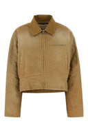 Jw Anderson Camel Cotton Padded Jacket