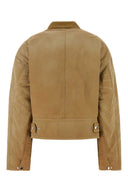 Jw Anderson Camel Cotton Padded Jacket