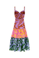 Farm Rio Printed Poplin Dress