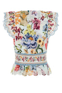 Farm Rio bedruckte Baumwollbluse