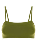 Eres Green Stretch Nylon Azur Bikini Top