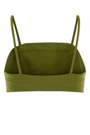 Eres Green Stretch Nylon Azur Bikini Top