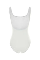 Eres White Stretch Nylon Asia Swimsuit