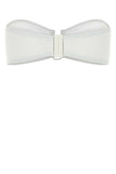 Eres White Stretch Nylon Show Bikini Top