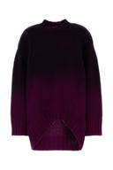 The Attico Grape Wool Blend Oversize Sweater