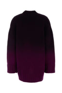The Attico Grape Wool Blend Oversize Sweater