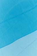 Alberta Ferretti Turquoise Silk Scarf