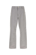 Carhartt Wipグレーコットンシングル膝パンツ