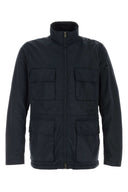 Woolrich Navy Blue Polyester Urban Field Jacket