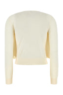 Loewe Cream Wool Cardigan