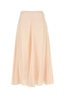 Fendi Light Pink Silk Skirt