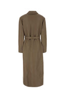 Fendi Mud Leather Coat