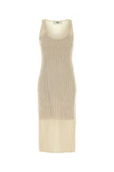 Fendi Cream Mesh Dress