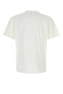 Carhartt Wip White Cotton Standard Crew Neck T Shirt