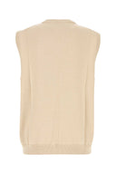 Carhartt Wip Sand Cotton Madison Vest Sweater