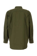 Carhartt Wip Bottle Green Poplin L/S Irwin Shirt