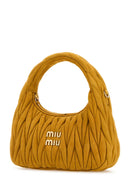 Miu Miu Orange Suede Handbag