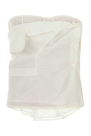 Miu Miu White Poplin Top