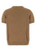 Prada Biscuit Wool Blend Sweater