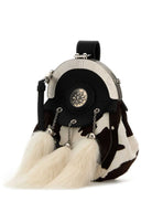 Prada Printed Calf Hair Clutch