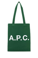 A.P.C. حقيبة التسوق الخضراء اللف