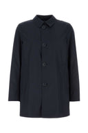 Herno Navy Blue Polyester Jacket