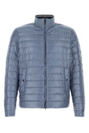 Chaqueta de plumón reversible de nailon azul Air Force de Herno