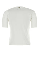 Herno White Lyocell Blend T Shirt