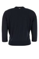 Herno Midnight Blue Lyocell Blend T Shirt